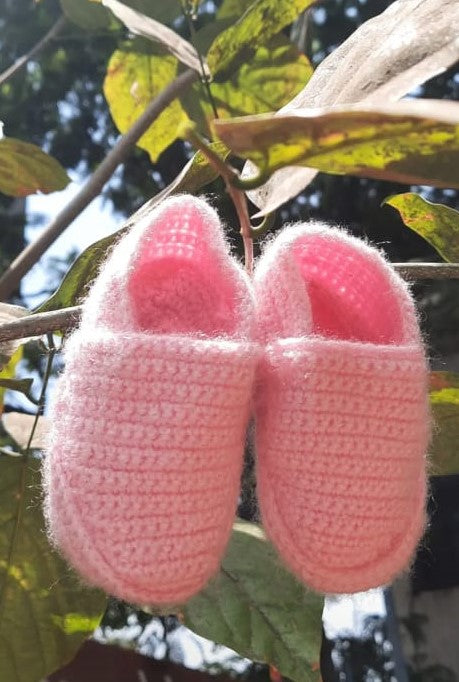 Soft Rose Slip-On Moccasins