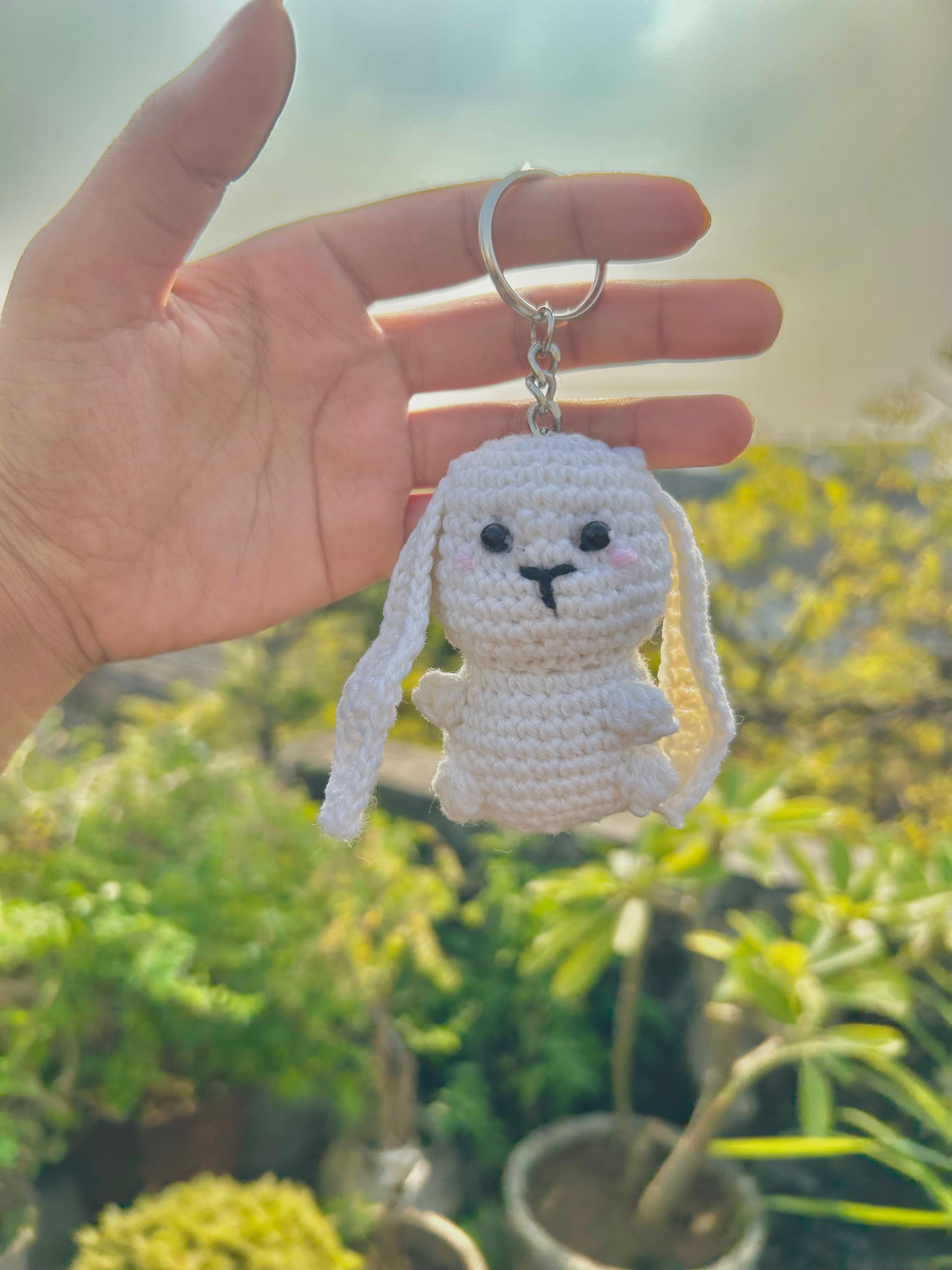 Cute Bunny Keychain