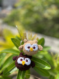 Goofy birds Duo keychain