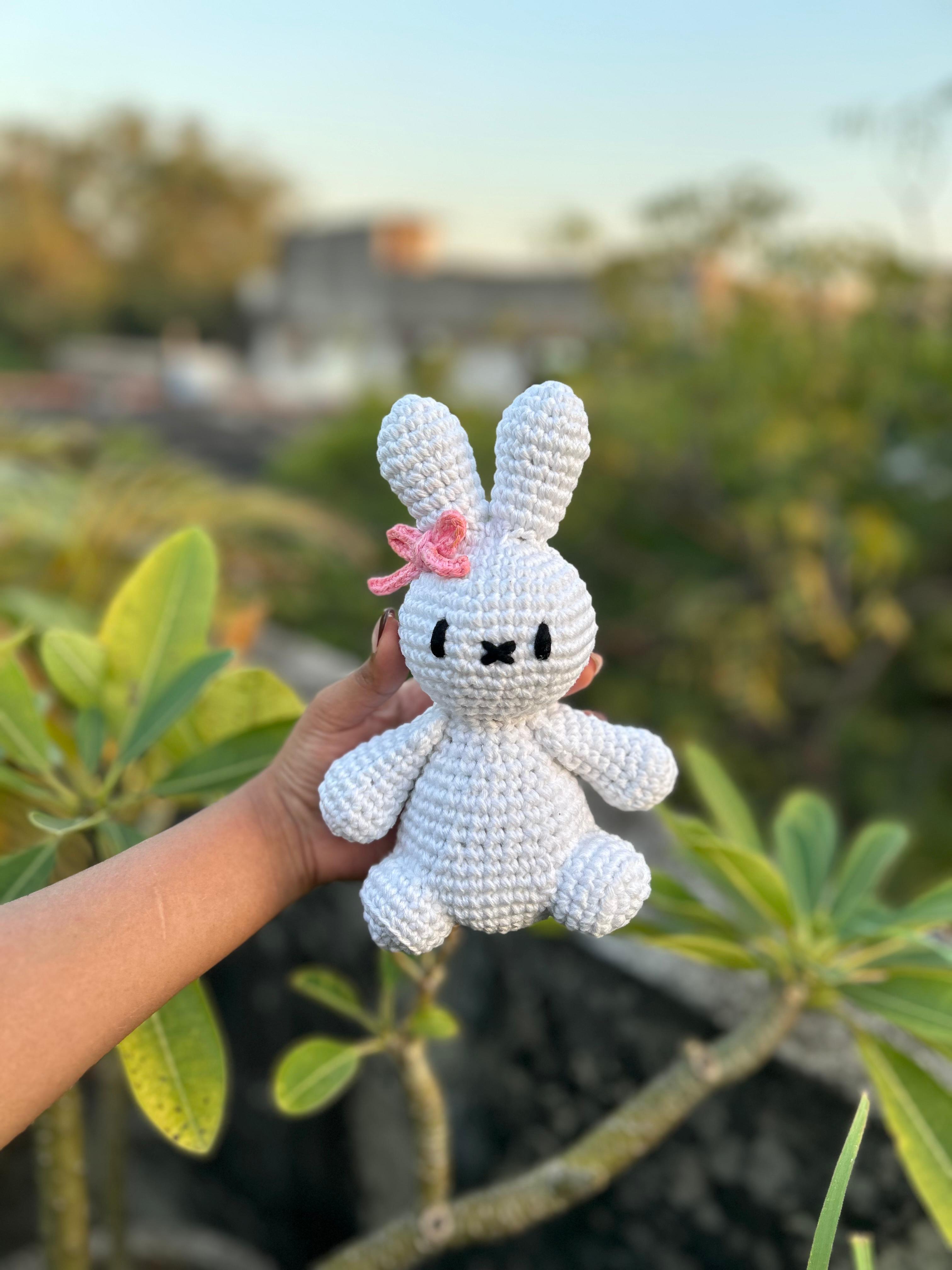 White Bunny Soft-toy