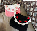 Strawberry Flap Purses