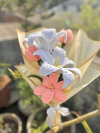 Spring Lily and Peach Tulip Mix