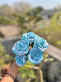 Blue and White Dream Rose Bundle