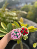 Mini Rose Bouquet keychain